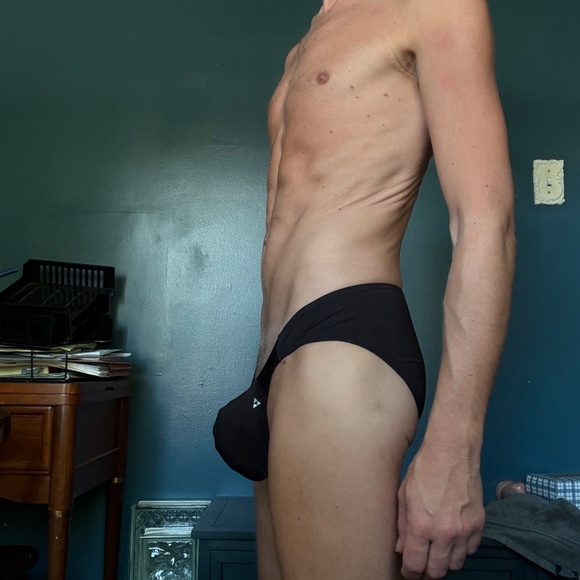 Men's Bodyaware Glow Shaper Brief in Plum Purple or Jet Black - Size Small, NWT - Picture 7 of 11